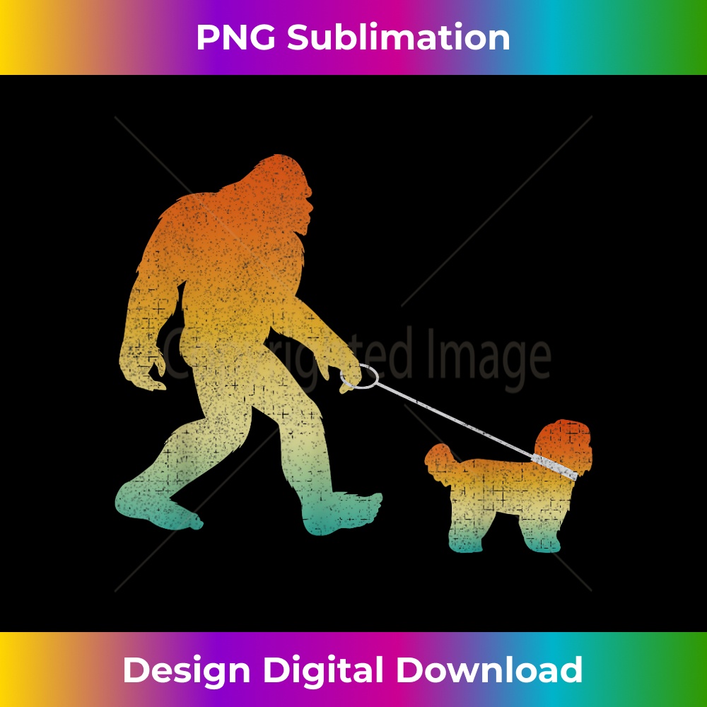 DB-20231219-908_Bigfoot Walking Shih Tzu Funny Sasquatch Pet Dog 0089.jpg