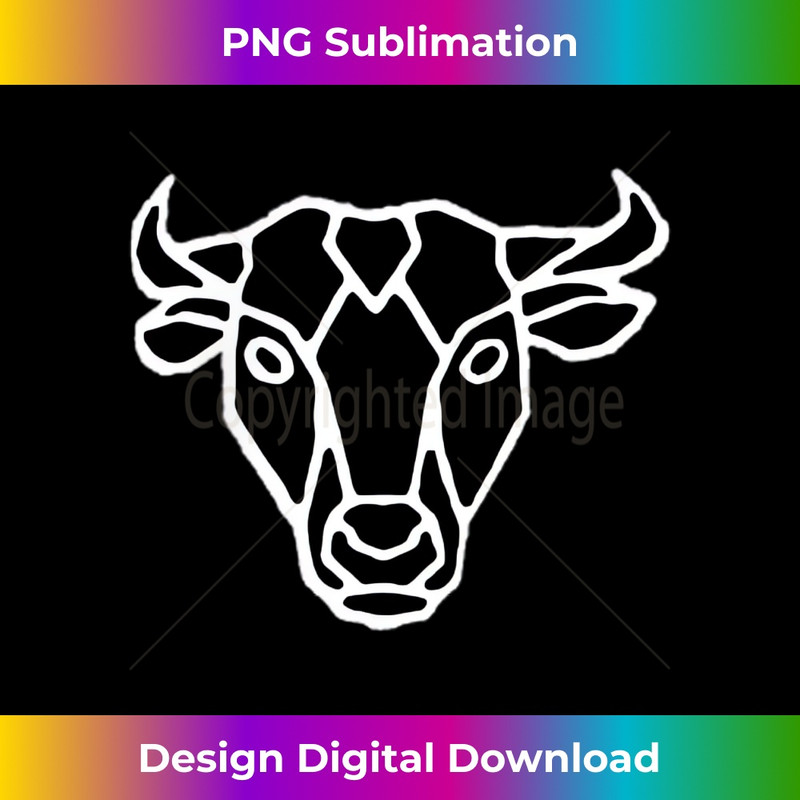 DE-20231219-1197_Bull Head Graphic Cool Black Wild Animal Cow Horn Rodeo Tee 0124.jpg
