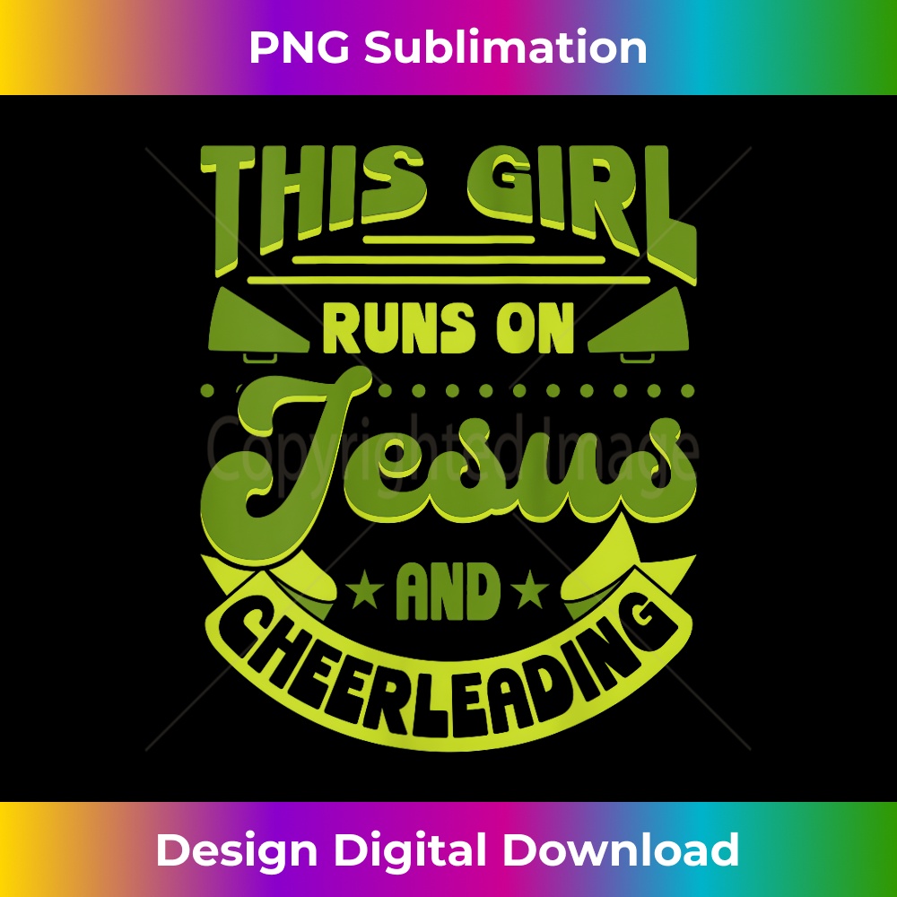 DK-20231219-14785_This Girl Runs On Jesus And Cheerleading Faith Cheerleader Tank Top 3.jpg