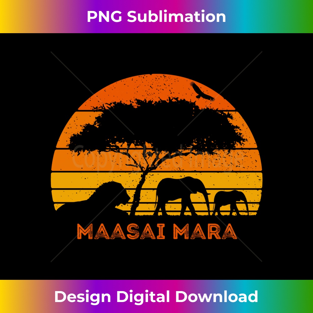 DX-20231219-10328_Maasai Mara Safari Elephant Lion Sunset Kenya Safari Long Sleeve 2116.jpg