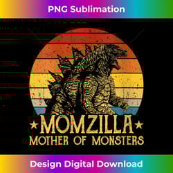 womens momzilla mother of monsters v-neck - crafted sublimation digital download - challenge creative boundaries