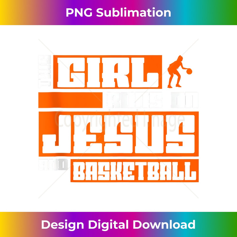 EA-20231219-14776_This Girl Runs On Jesus And Basketball Jesus Sayings Christ Tank Top.jpg
