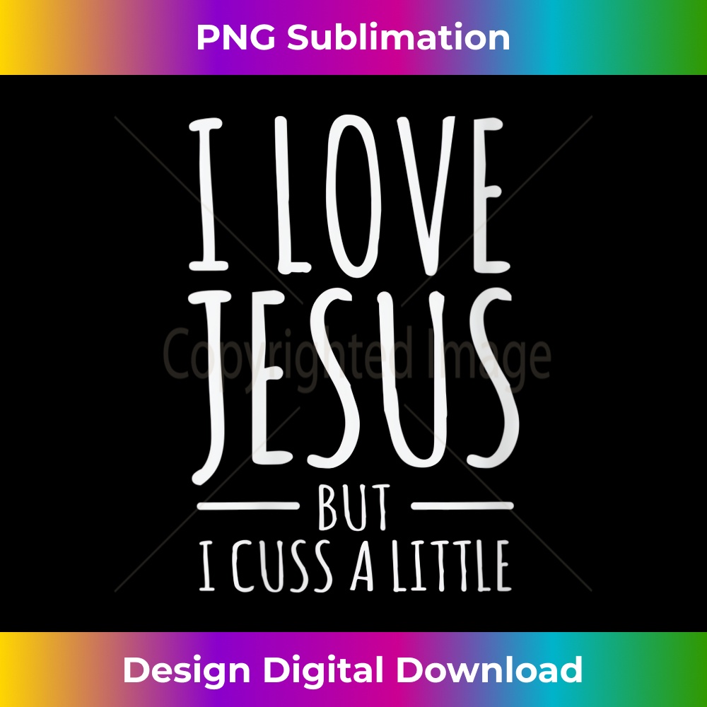 EN-20231219-16372_Womens I Love Jesus But I Cuss A Little Christian Humor V-Neck.jpg