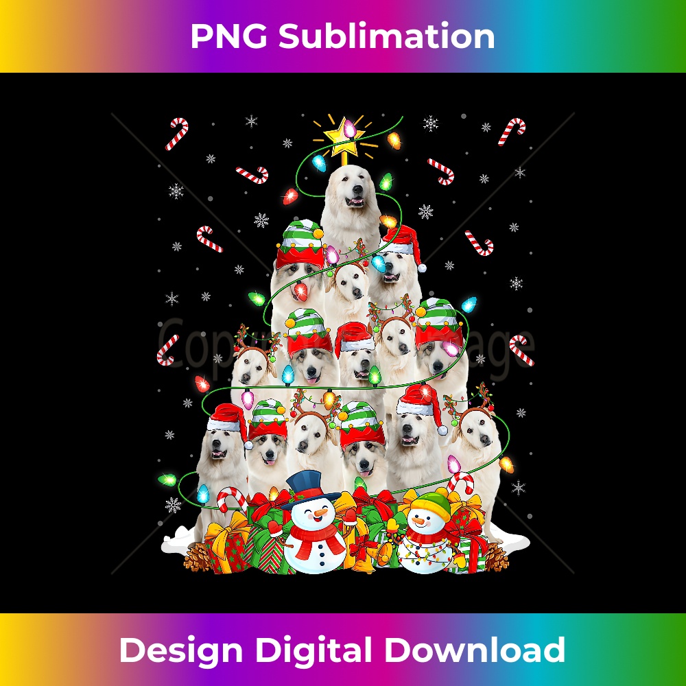 EP-20231219-16917_Xmas Lighting Santa Great Pyrenees Dog Christmas Tree 1242.jpg
