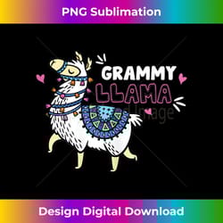 womens grammy llama tshirt womens mothers wife family shirt gifts - chic sublimation digital download - crafted for sublimation excellence