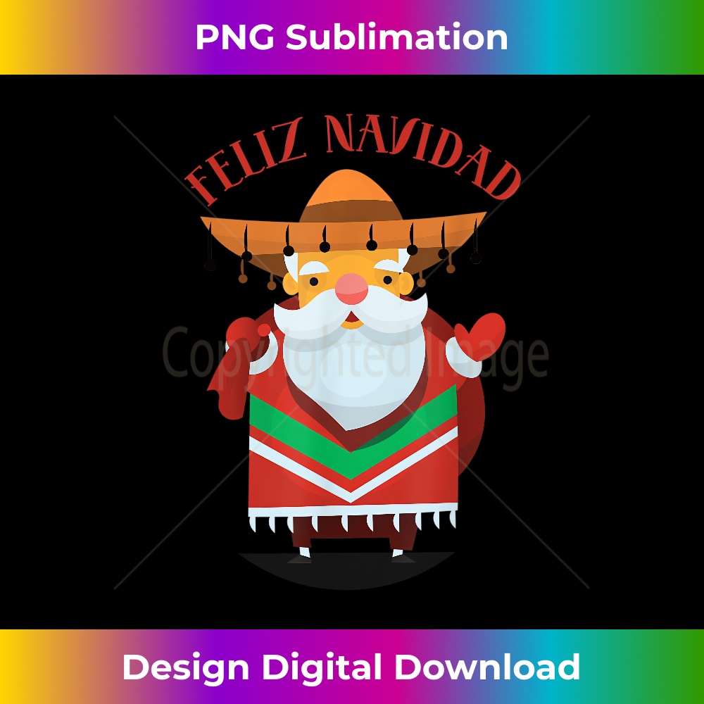 FN-20231219-4172_Feliz Navidad Funny Christmas Mexican Santa Sombrero Poncho 1060.jpg