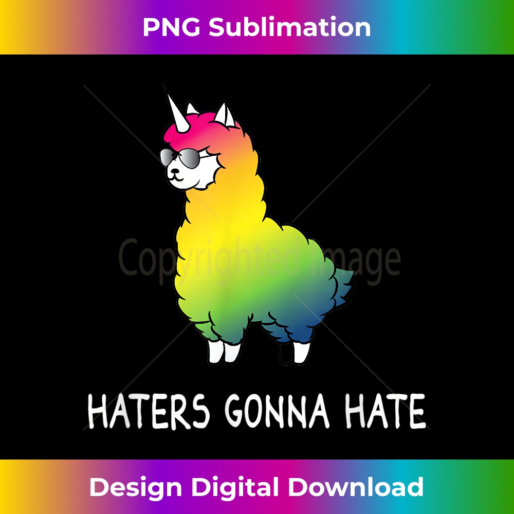 FS-20231219-6456_Haters Gonna Hate Rainbow Llama Unicorn Llamacorn 0545.jpg