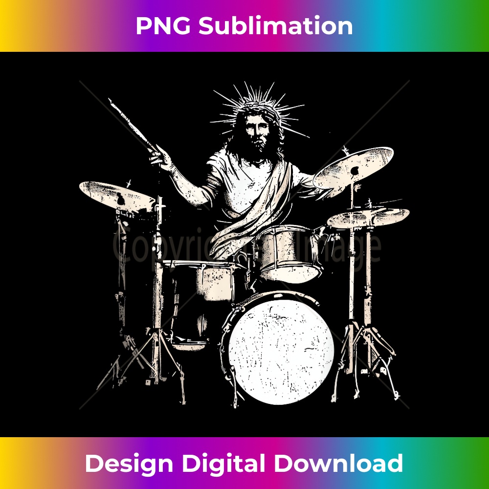 FT-20231219-8088_Jesus Christ Drummer - Funny Drum Set Drummer Drums Lover.jpg
