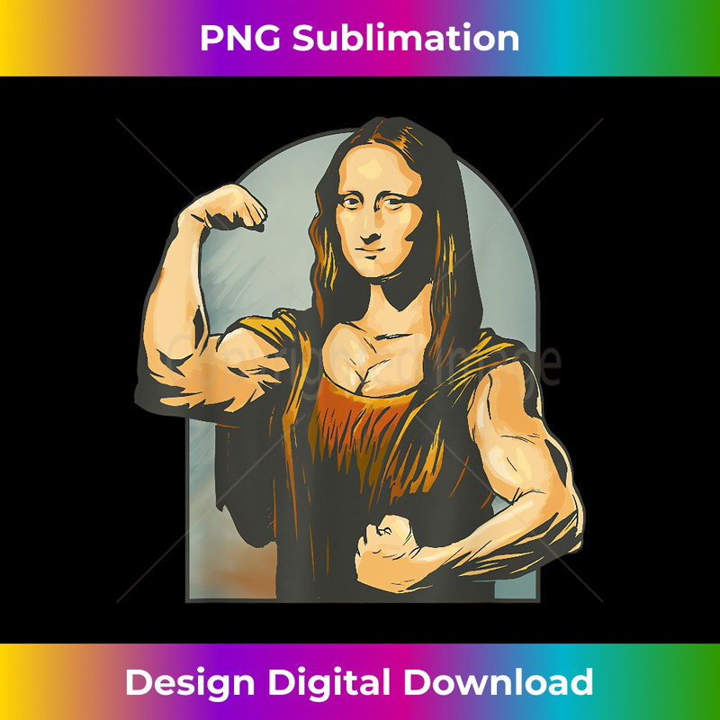 GL-20231219-14187_Strong Mona Lisa Leonardo Da Vinci Motiv - Bodybuilding Body 0717.jpg