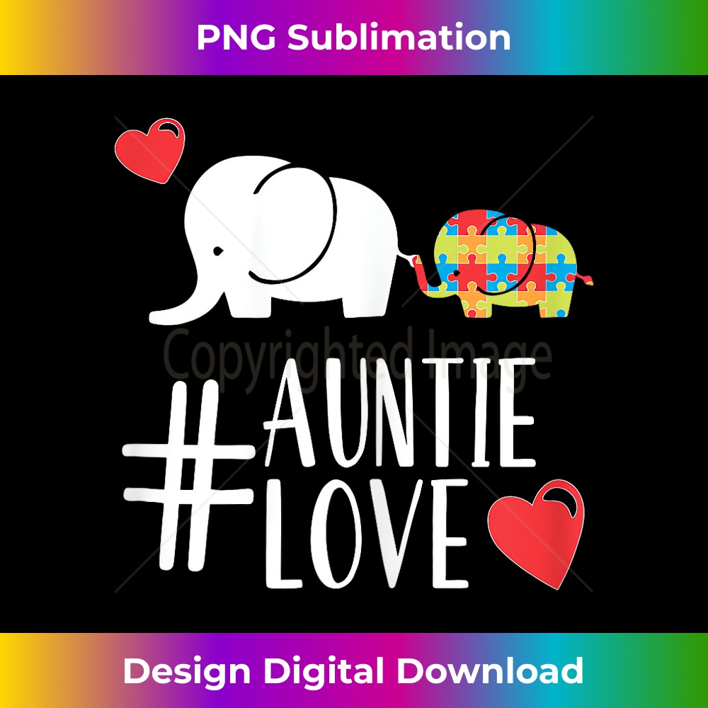 HJ-20231219-427_Autism Awareness Aunt Elephant Auntie Heart gift 0105.jpg