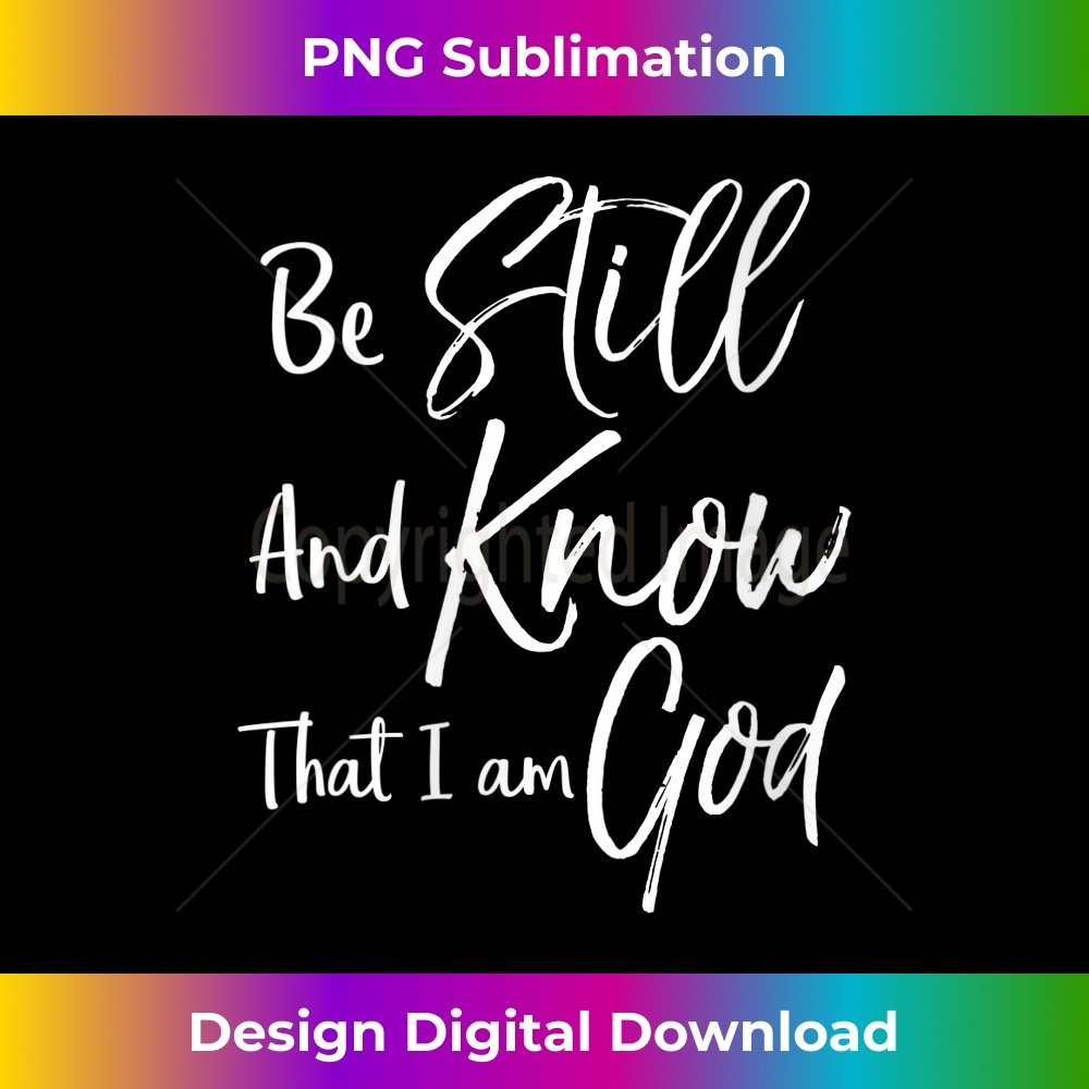 IN-20231219-16157_Womens Christian Psalm Bible Verse Be Still and Know that I Am God V-Neck.jpg