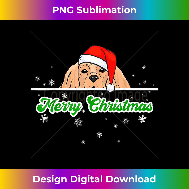 IU-20231219-4715_Funny Cocker Spaniel Dog Peeking Christmas 0912.jpg