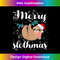 JL-20231219-10701_Merry Slothmas T Christmas Pajama for Sloth Lovers 1017.jpg