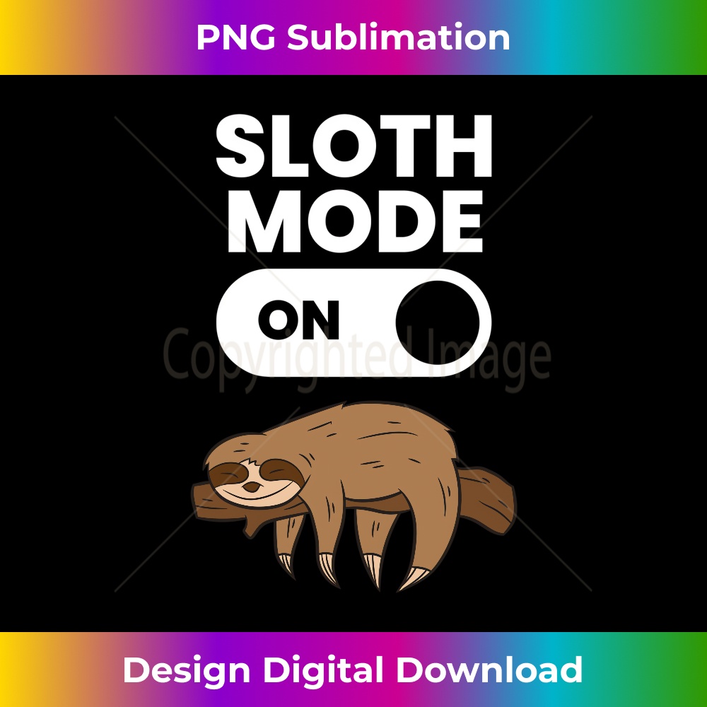 KE-20231219-2883_Cute Sloth Lover Gifts Love Sloths Sloth Mode On Long Sleeve 0600.jpg