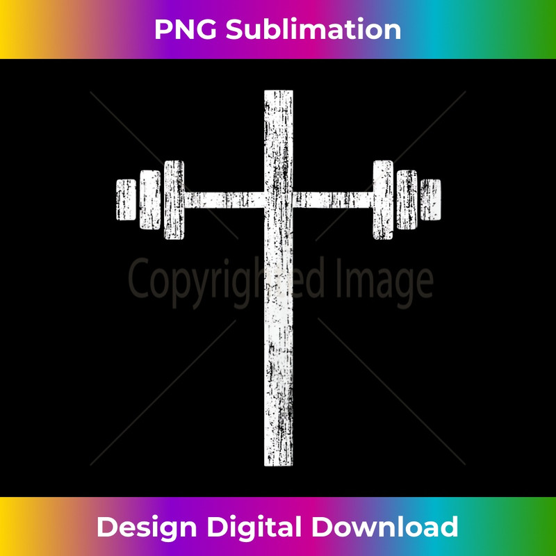 KO-20231219-609_Barbell Dumbbell Cross Christian Jesus Gym Workout Lifting Tank Top.jpg