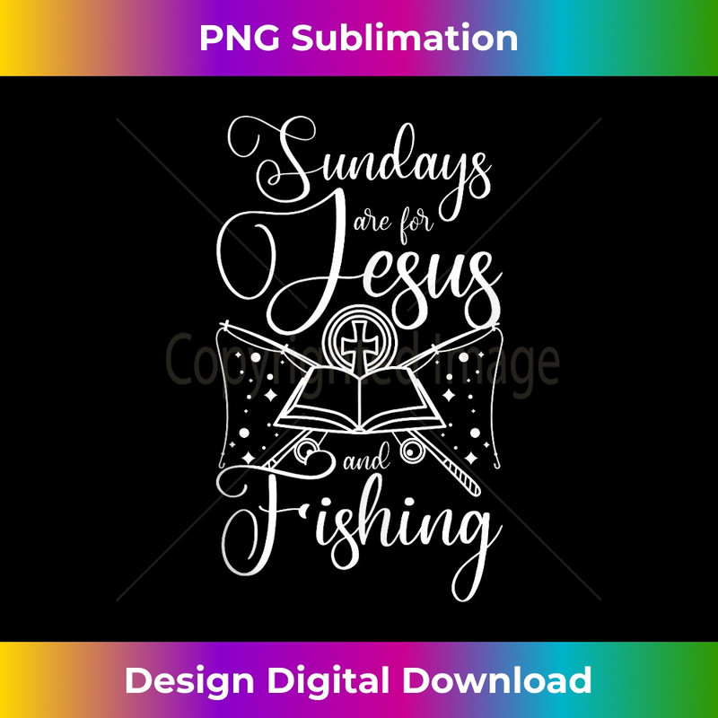 KW-20231219-14231_Sundays are for jesus and fishing Tank Top.jpg