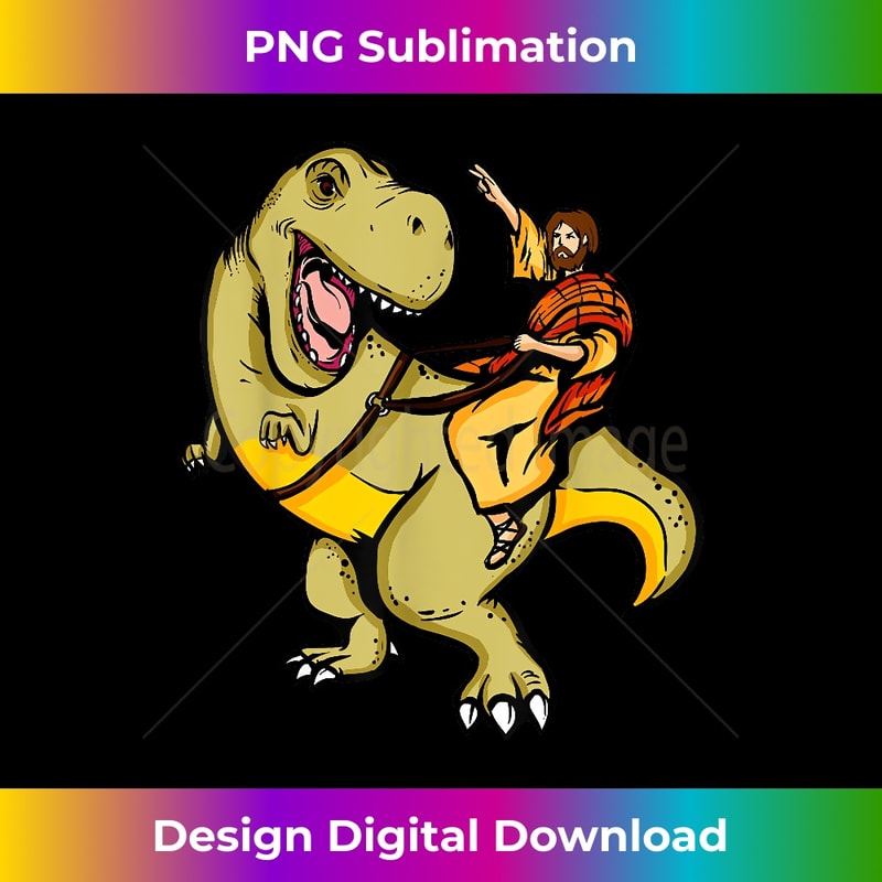 Jesus Rode A T Rex Jesus Riding A T-Rex Dinosaur Funny T- App - Vibrant Sublima | Inspire ...