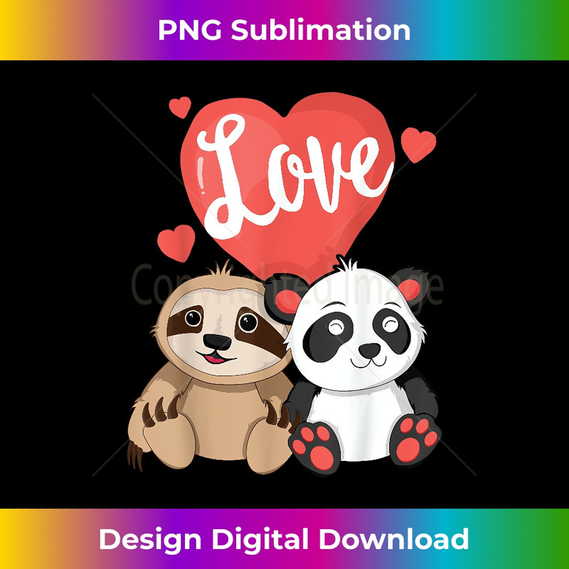 LG-20231219-13660_Sloth Panda Valentines Day T- for Kids Women Couple 1293.jpg