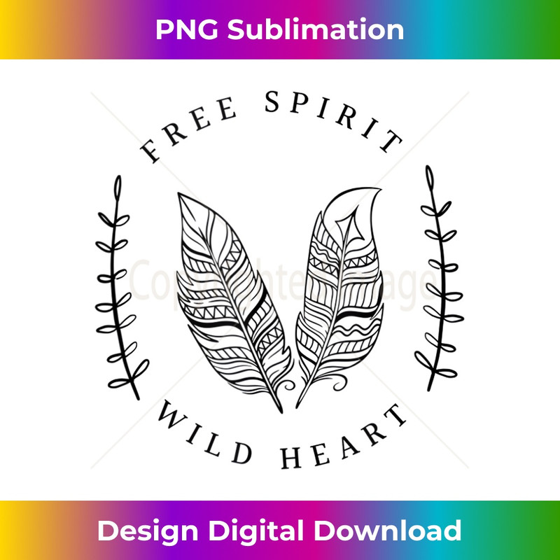 LI-20231219-1059_Boho Free Spirit Wild Heart Feather Bohemian Circle Tank Top 0359.jpg