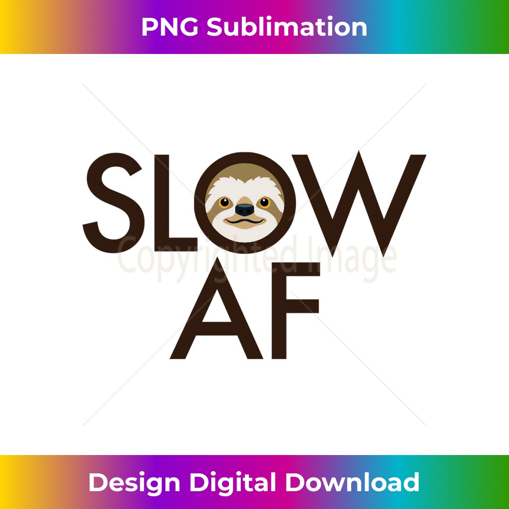 LU-20231219-13861_Slow AF - Sloth Humorous Track Running Runner Mens Womens Long Sleeve 3492.jpg