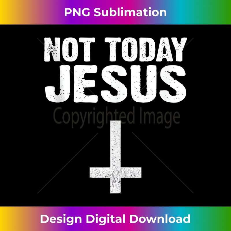 LV-20231219-11438_Not Today Jesus Funny Satan Saying Tank Top.jpg