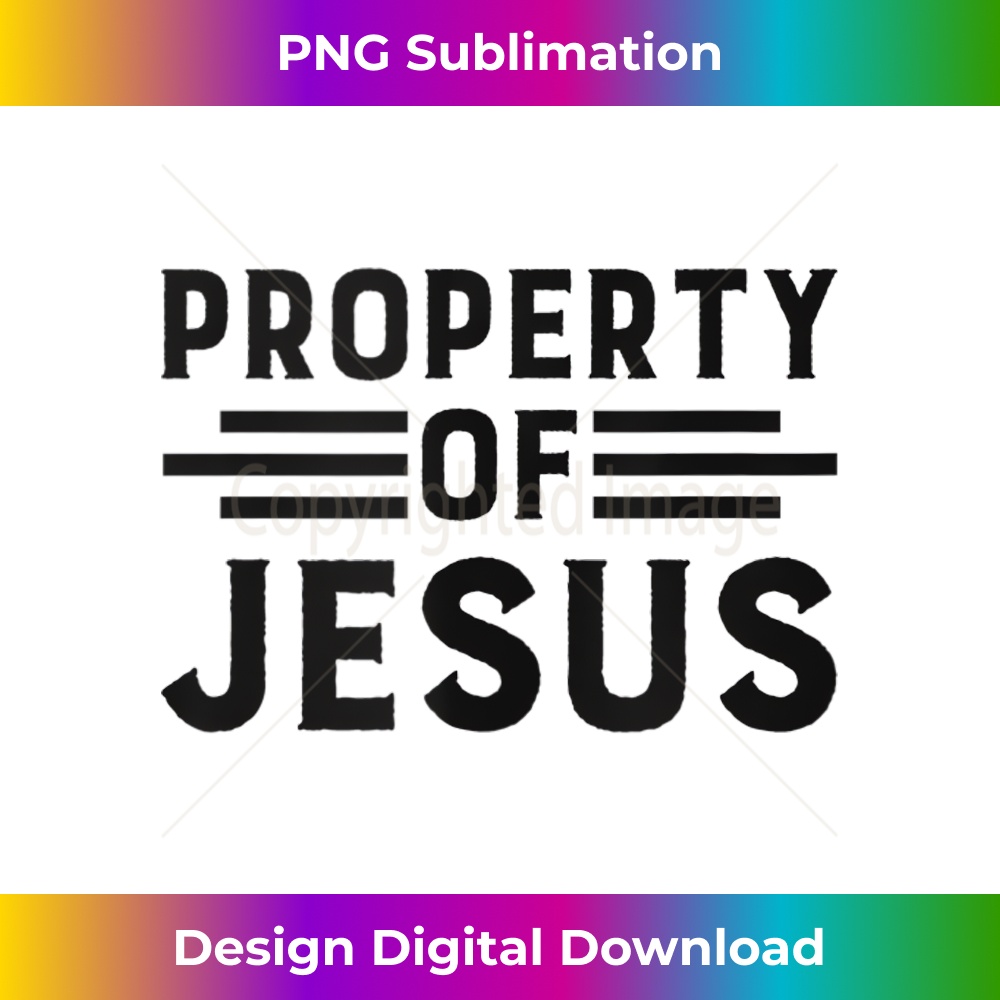 LZ-20231219-12201_Property Of Jesus Inspirational Christian Church Aesthetic Tank Top.jpg