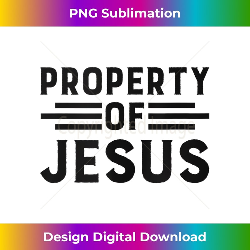 LZ-20231219-12201_Property Of Jesus Inspirational Christian Church Aesthetic Tank Top.jpg