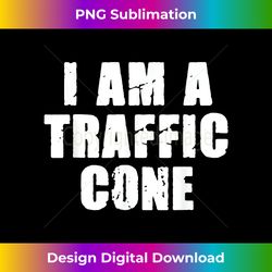 i am a traffic cone halloween costume i'm lazy easy - futuristic png sublimation file - rapidly innovate your artistic vision