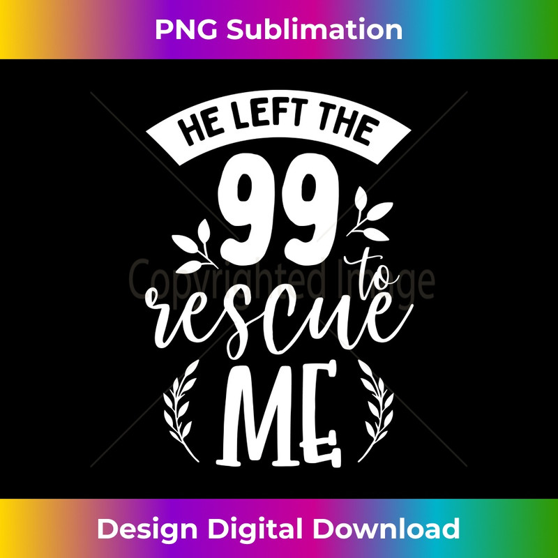 NQ-20231219-8135_Jesus Christian Gift for Women He Left the 99 to Rescue Me Long Sleeve 1.jpg