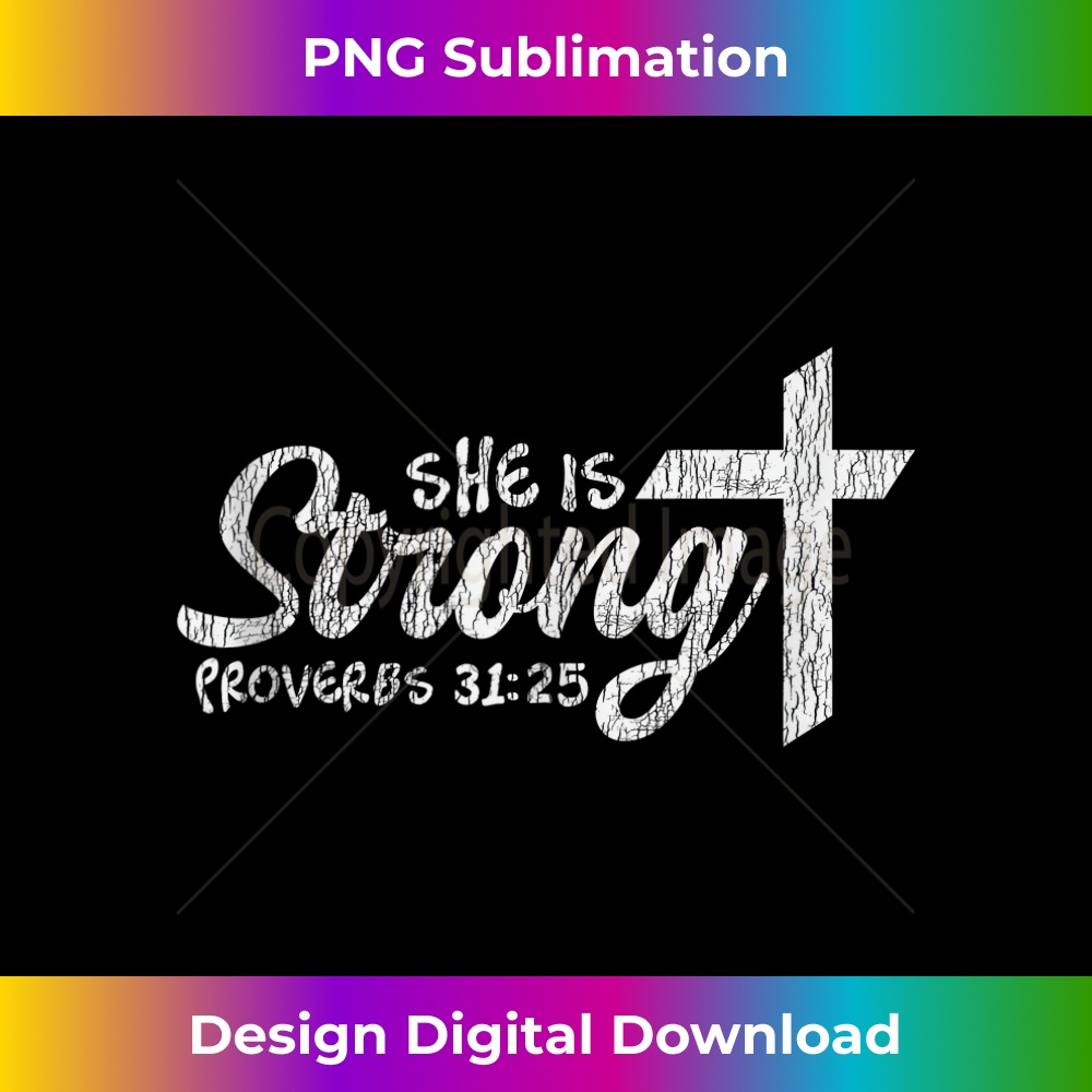 PN-20231219-15610_Vintage She Is Strong Proverbs 3125 Bible Verse Christian Tank Top 1.jpg