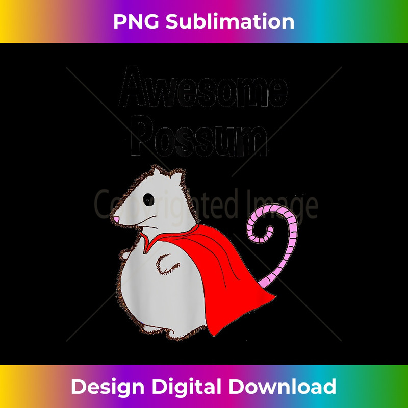 PY-20231219-484_Awesome Possum Tshirt. Funny, Cute. Animal Lover 0243.jpg