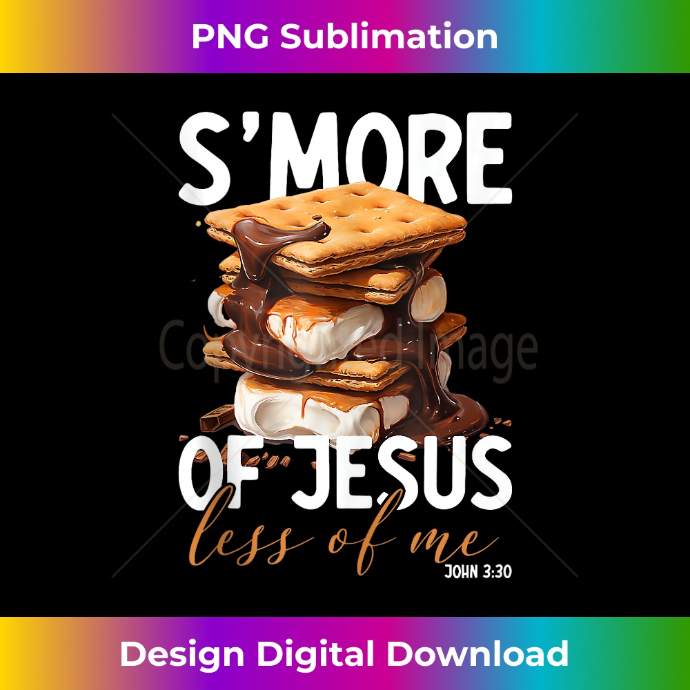 PZ-20231219-12784_S'more Of Jesus Less Of Me Funny Christian Smore Tank Top 1.jpg