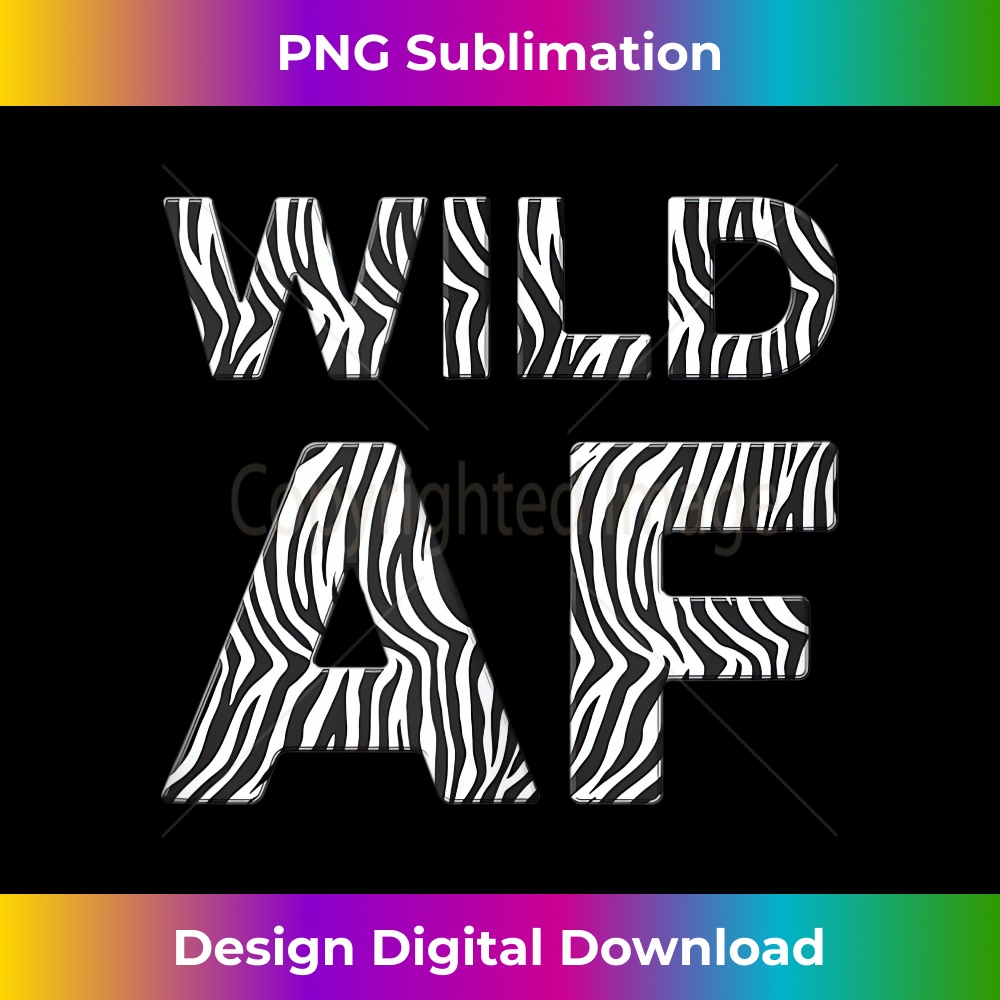 QG-20231219-15950_Wild AF zebra print party animal funny bachelor bachelorette Tank Top 3200.jpg