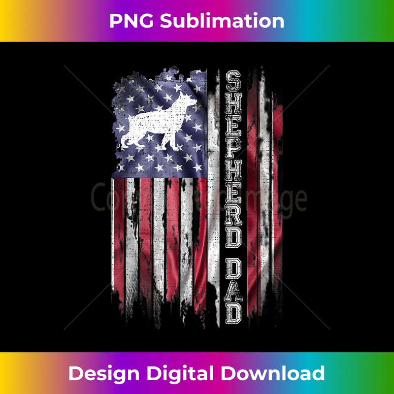 RI-20231219-15373_Vintage American Flag Proud German Shepherd Dad Silhouette 1027.jpg