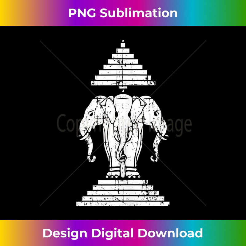 RK-20231219-9784_Laos 3 Headed Elephant Erawan Airavata Laotian Sabaidee Tank Top 2014.jpg