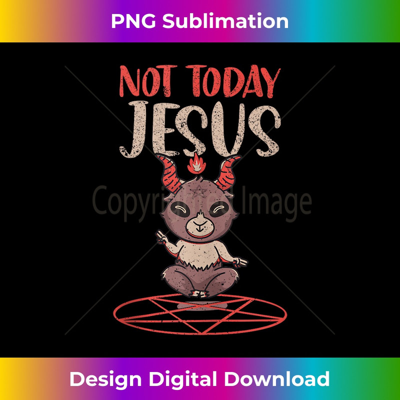 RQ-20231219-12917_Satanist Pentacle Not Today Jesus Tank Top 1.jpg