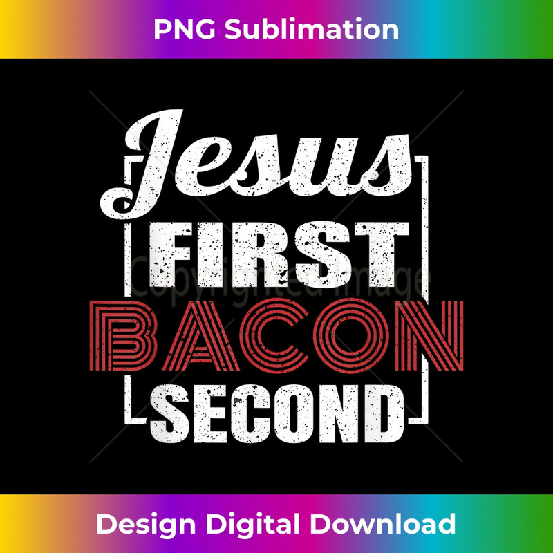 RX-20231219-4385_Food Lover Pun Jesus First Bacon Second BBQ Grill Chef Gift.jpg
