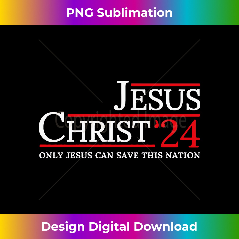 SA-20231219-8076_Jesus Christ 2024 Only Jesus Can Save This Nation Long Sleeve.jpg