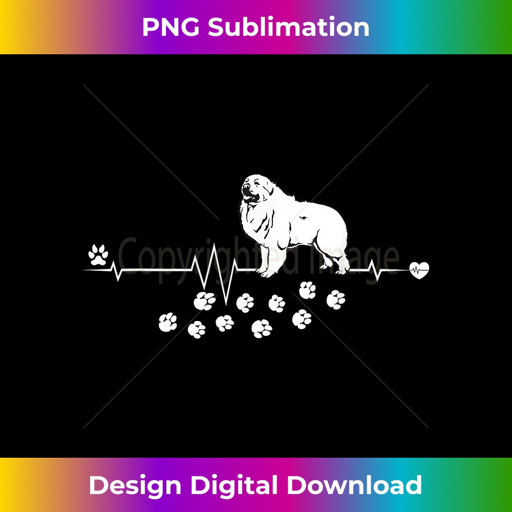 SG-20231219-6205_Great Pyrenees Dog Heartbeat Gift Dogs Breed 1405.jpg