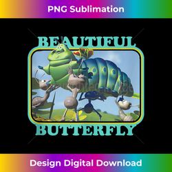 disney pixar a bug's life heimlich beautiful butterfly tank top - luxe sublimation png download - ideal for imaginative endeavors