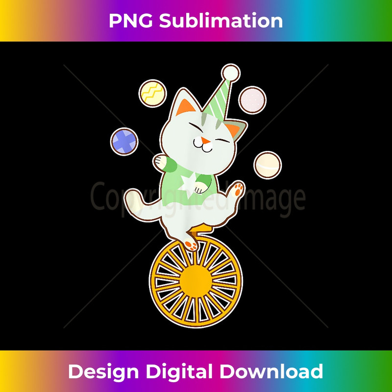 SJ-20231219-2680_Cute Cat Juggling Circus Balls Animal Unicycle Art 0566.jpg
