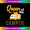 TL-20231219-16286_Womens Funny Queen of the Camper Camping Stuff Gift for Women Girl Tank Top 3289.jpg