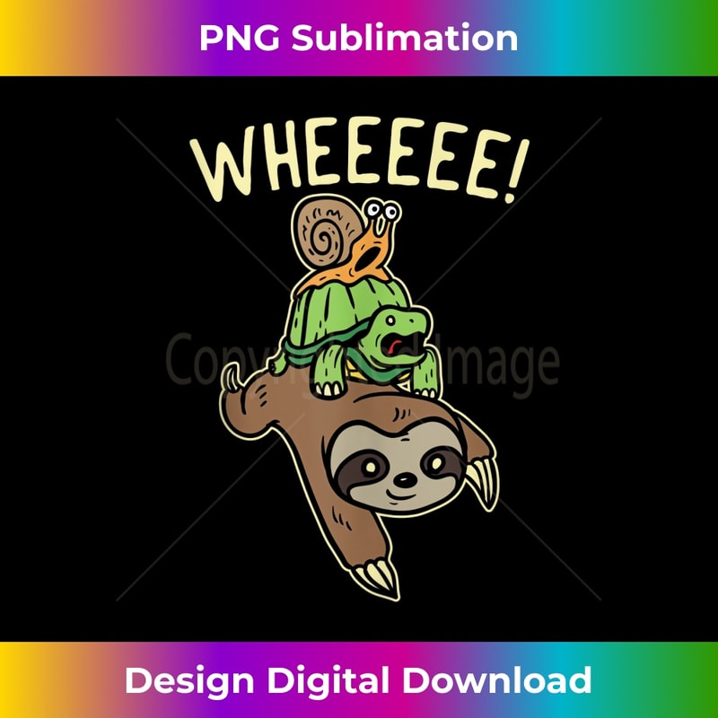 VN-20231219-13804_Sloth Turtle Snail Running Wild Internet Meme Gift Tank Top 3435.jpg