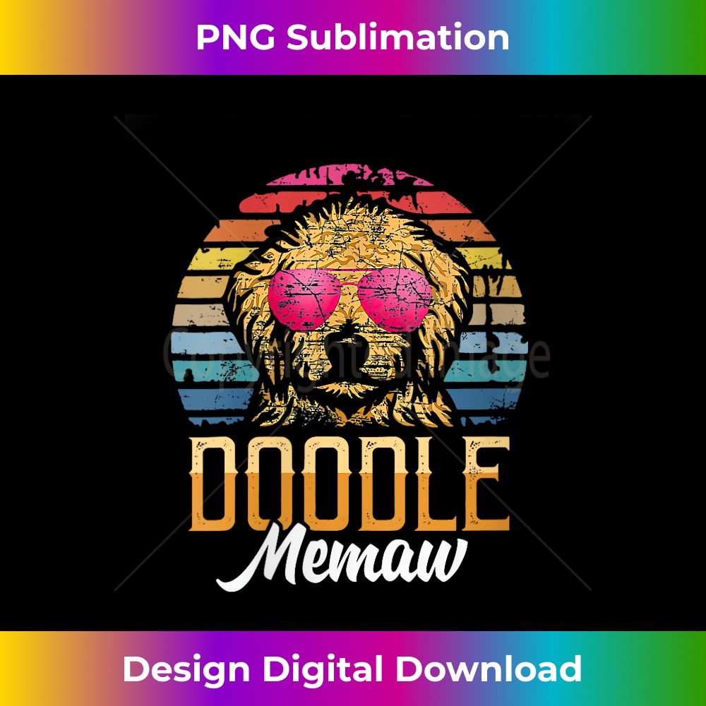 VN-20231219-16310_Womens Golden Doodle Memaw - Goldendoodle Memaw Goldendoodle Lover V-Neck 1168.jpg