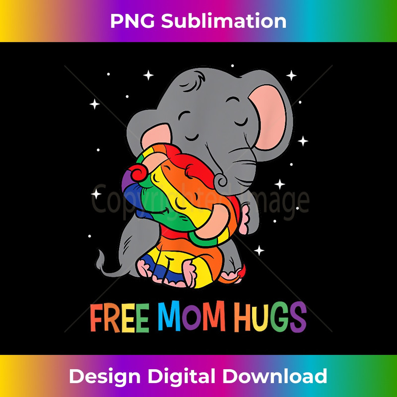 XY-20231219-4431_Free Mom Hugs LGBT Mother Elephant Rainbow Womens 1092.jpg