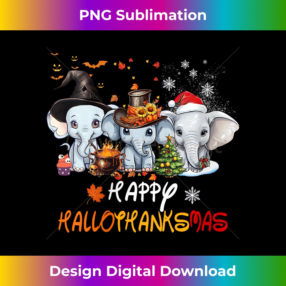 YA-20231219-6398_Happy Hallo Thanks Mas Elephant V-Neck 1432.jpg