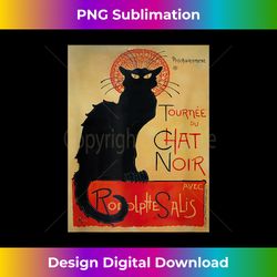 vintage t - tournee du chat noir black cat - contemporary png sublimation design - striking & memorable impressions