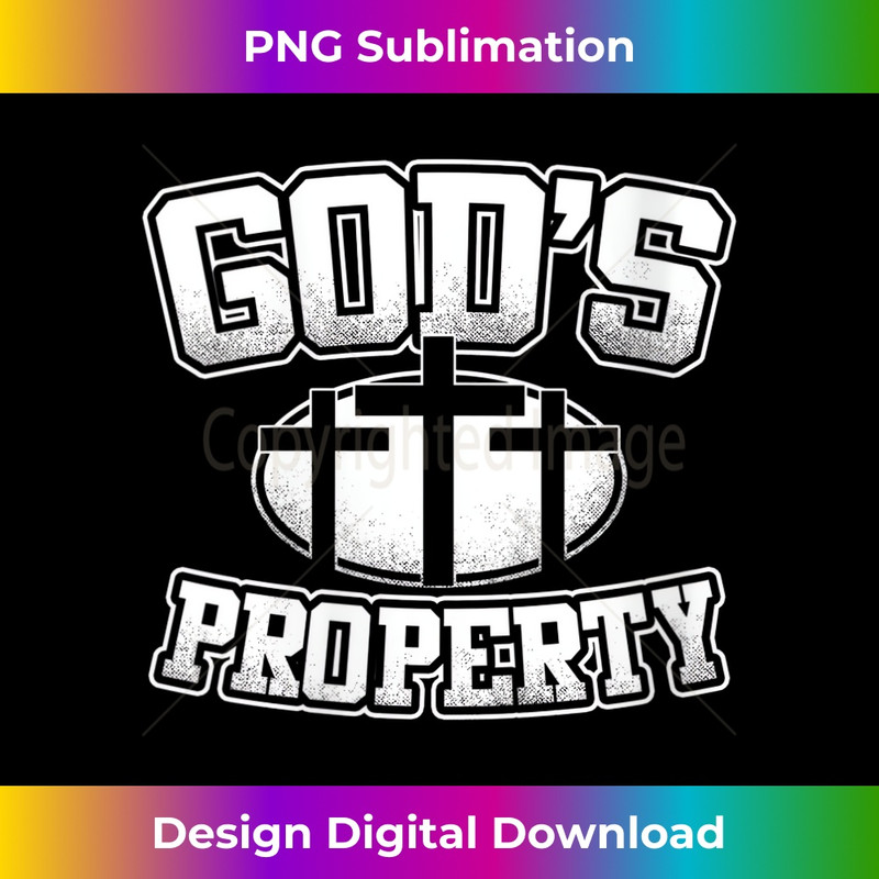 DF-20231219-16643_Womens Property Of God Jesus Christian Cross Faith Gift V-Neck.jpg