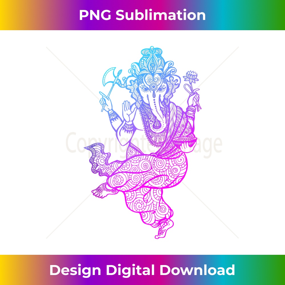 DF-20231219-5449_Ganesh Symbol Yoga Hindu Men Women Meditation Tank Top 1282.jpg