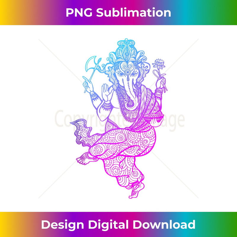 DF-20231219-5449_Ganesh Symbol Yoga Hindu Men Women Meditation Tank Top 1282.jpg